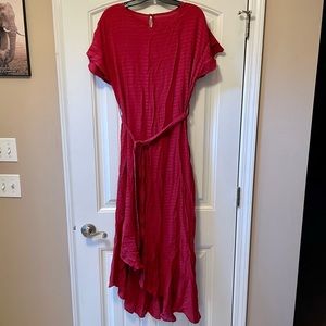 NWOT, SHEIN, Large, Red dress